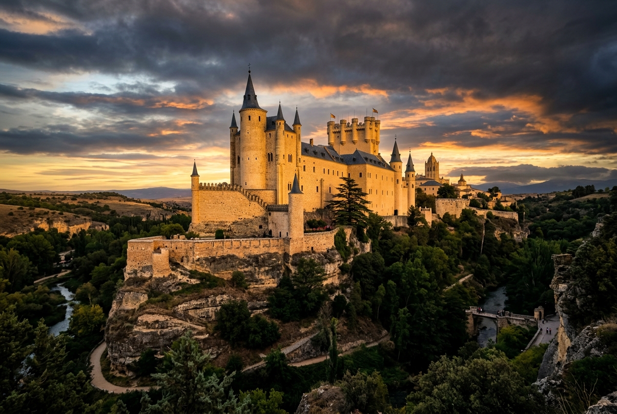 El Alcázar (Imagen generada con IA)